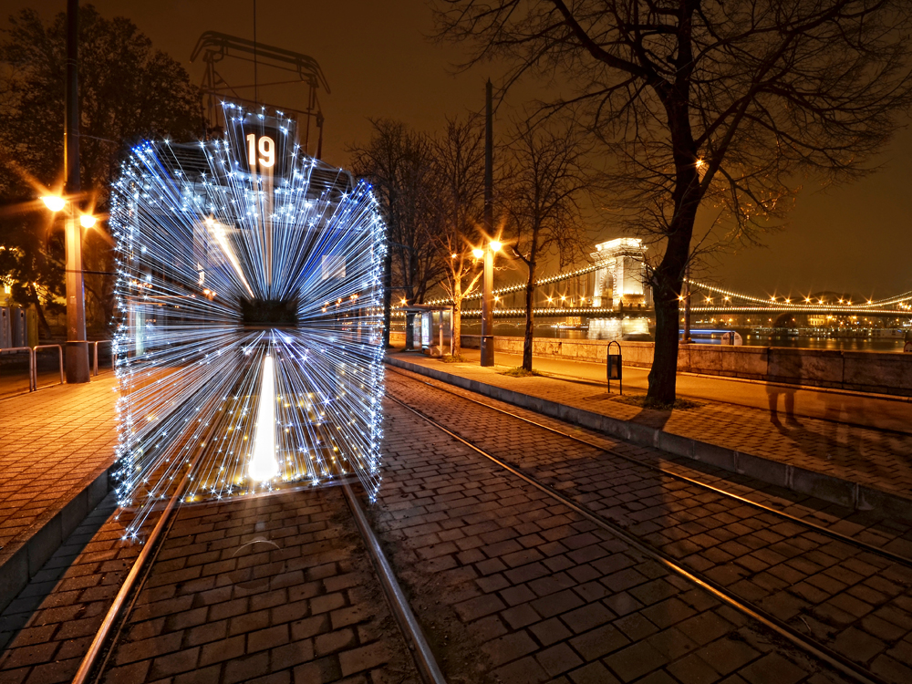 Christmas Tram